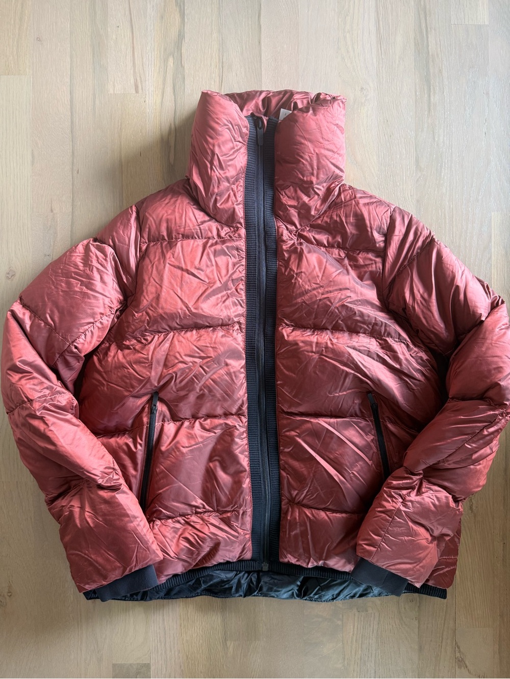 lululemon athletica Rust Red Puffer Jacket